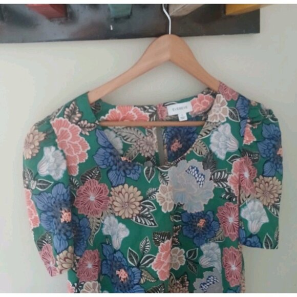 Evereve Mabel Scoop Blouse - Picture 2 of 9